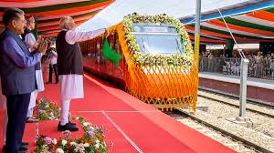 Katra-Srinagar Vande Bharat Express Flagged Off with 530 Passengers, Blending Pilgrimage and Festive Spirit